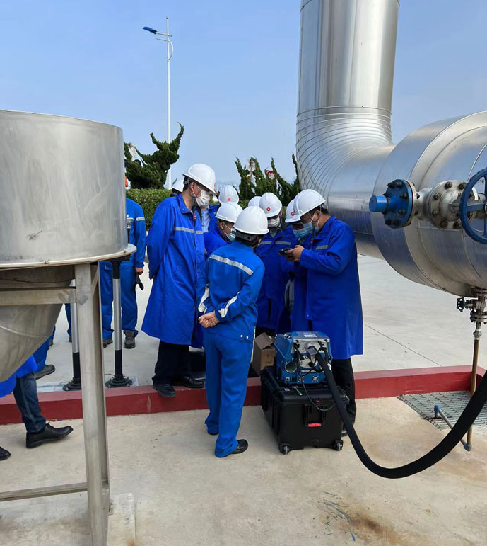 大連生態環境局PF-300（催化氧化+FID）驗收培訓